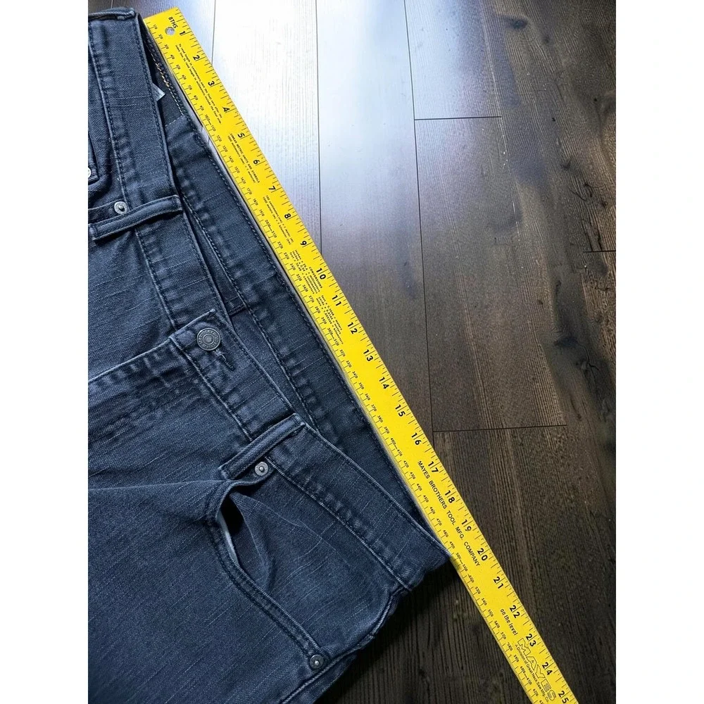 Levi's 569 Jeans Mens W38 L32 Black-Grey Loose Straight Denim Skater Streetwear